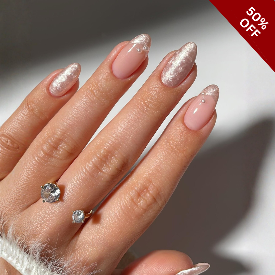 Soft Botanica Floral Press-On Nails - Aninail