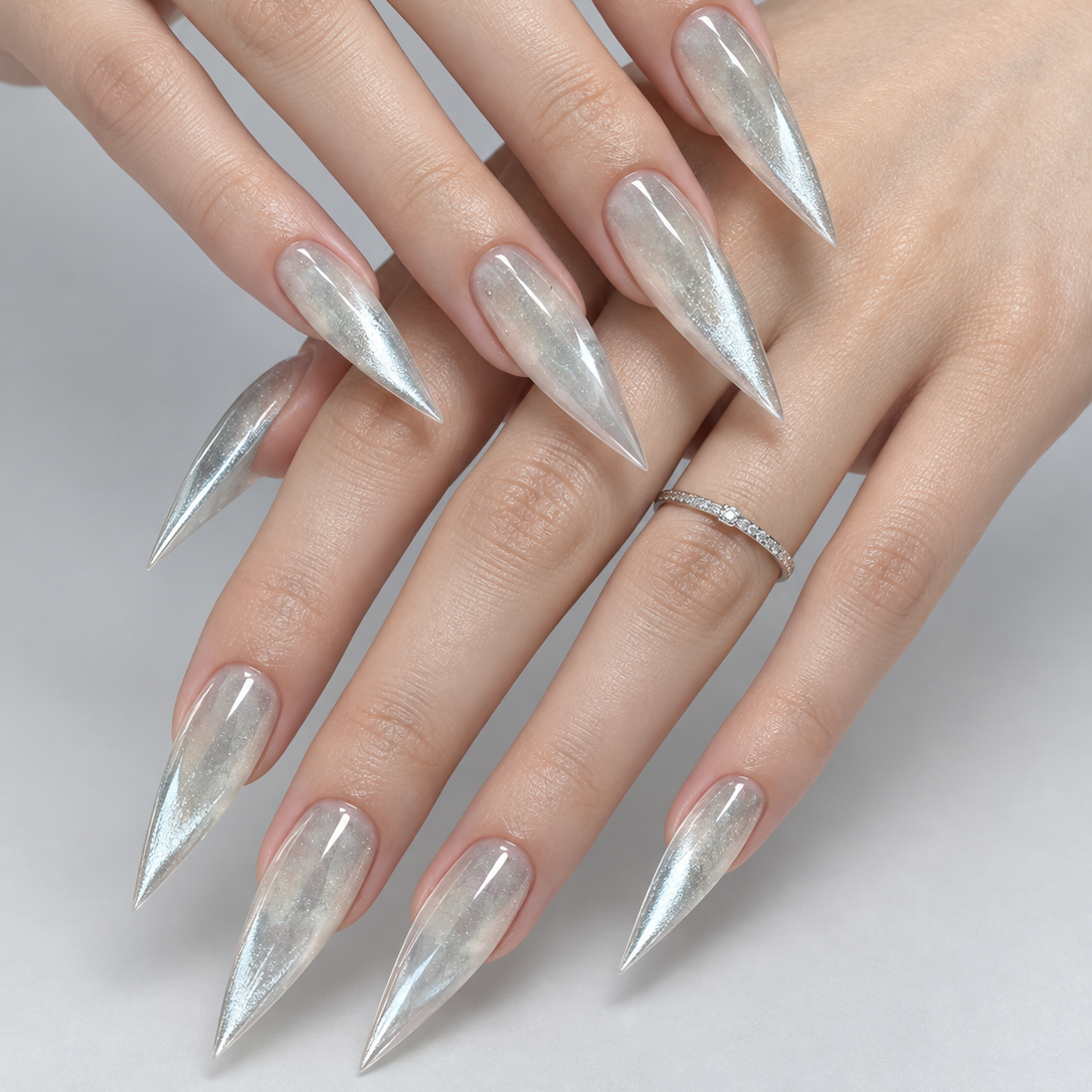 Crystal Wraith Claw Press-On Nails - Aninail