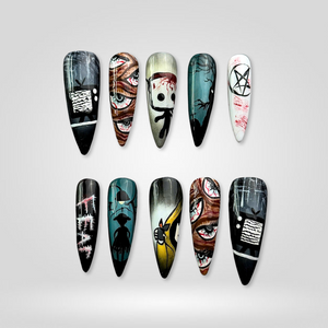 Spooky Magic Halloween Press-On Nails - Aninail