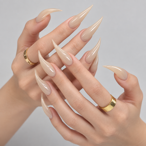 Nude Temptation Claw Press-On Nails - Aninail