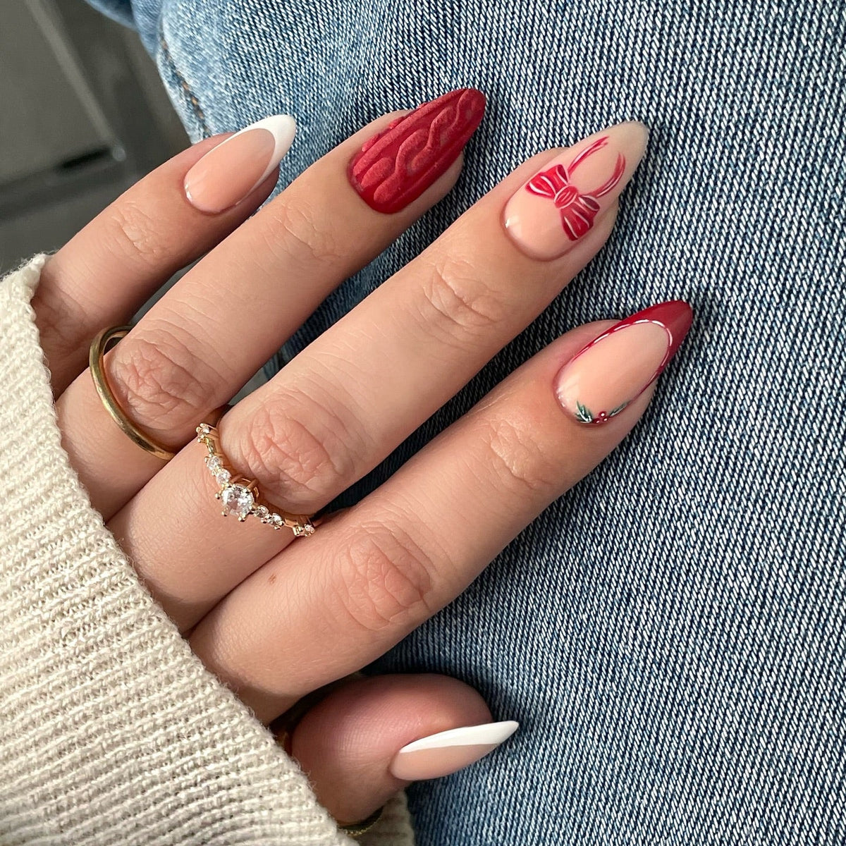 Holiday Magic 3D Press-On Nails - Aninail