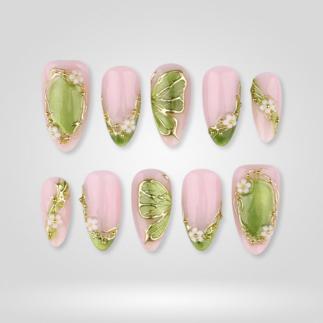 Blossom Reverie Press-On Nails - Aninail