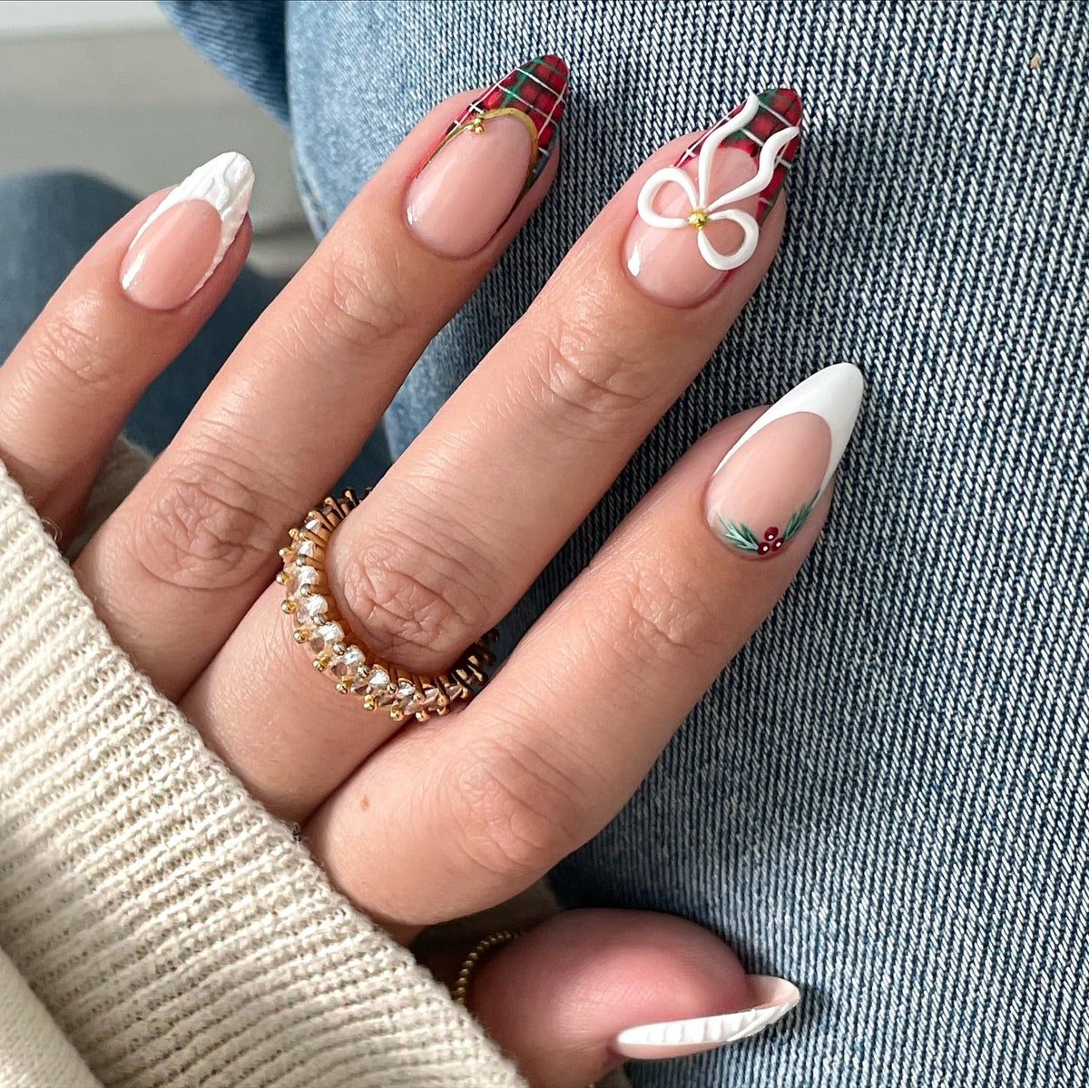 Holiday Magic 3D Press-On Nails - Aninail