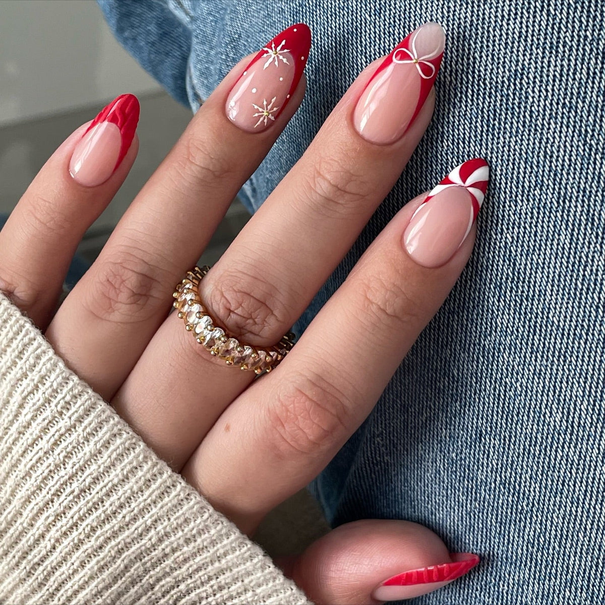 Holiday Magic 3D Press-On Nails - Aninail