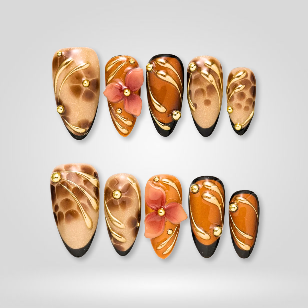 Autumn Muse Fall Press-On Nails - Aninail