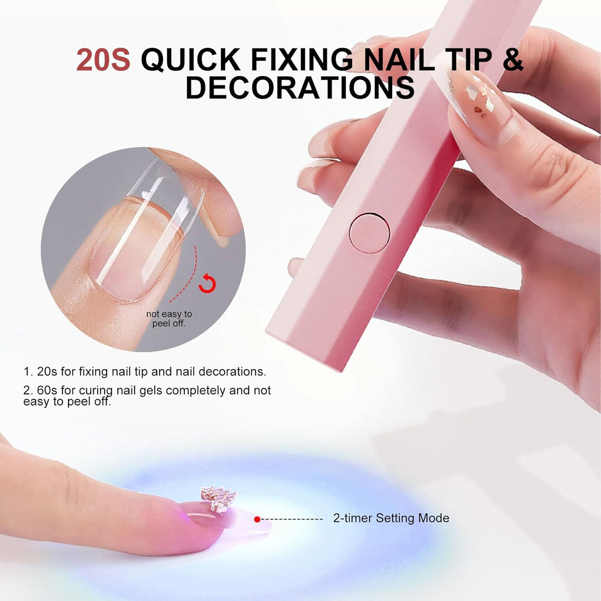 Aninail UV Lamp Mini Portable - Aninail
