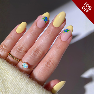 Tender Florals Spring Press-On Nails - Aninail