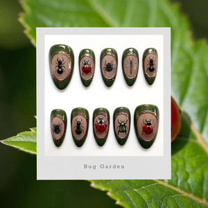 Bug Garden 3D Insect Press-On Nails - Aninail