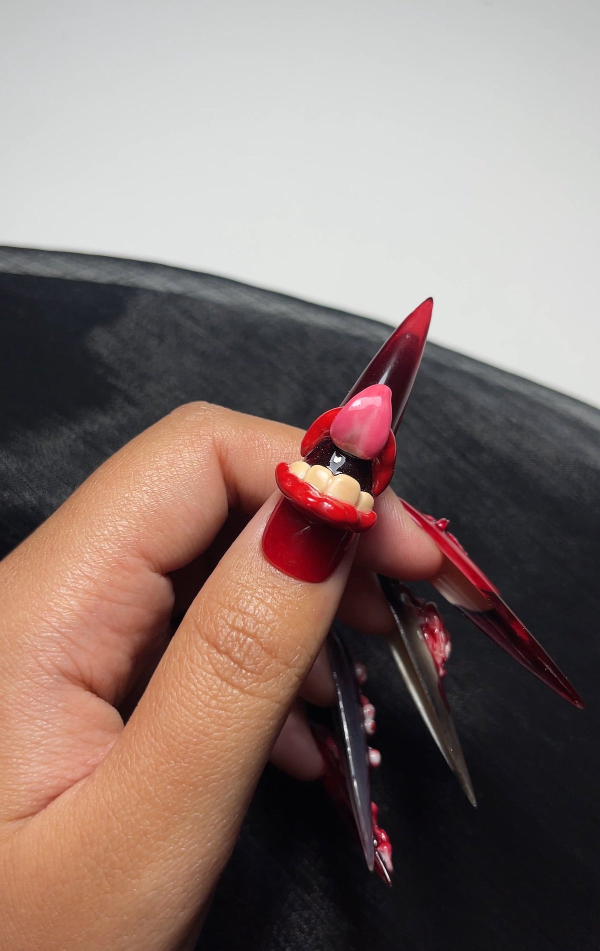 Bloody Anatomical Heart Press On Nails | $500 Sets OA08L