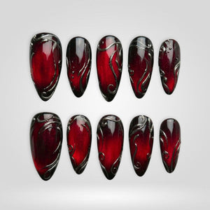 Enchanted Luster Shimmer Press-On Nails - Aninail
