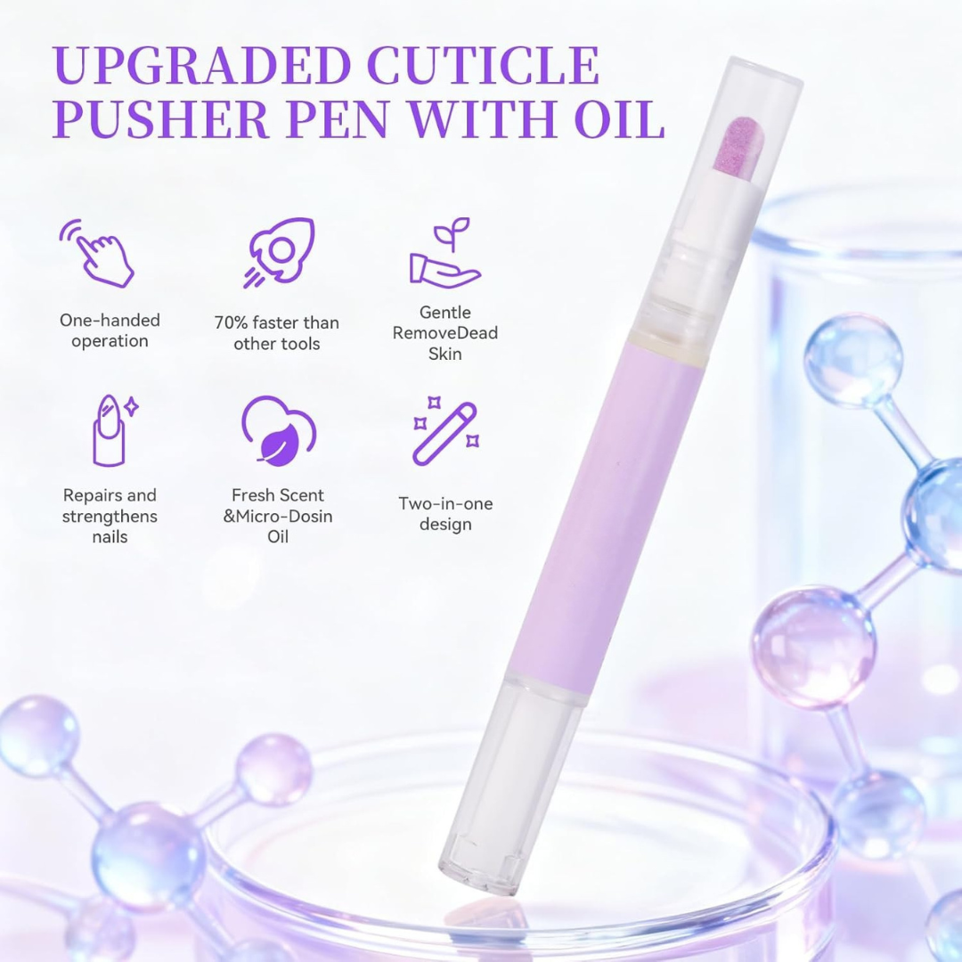 Cuticle Pusher & Oil Pen - Aninail