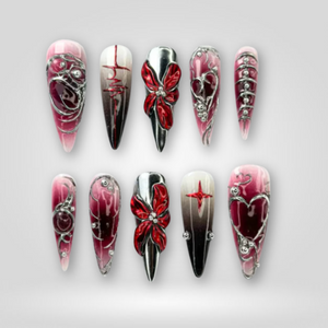 Chrome Crush Press-On Nails - Aninail