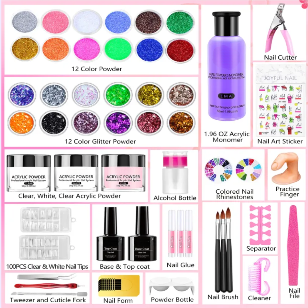 Acrylic Nail Starter Kit - Aninail