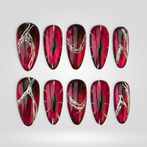 Blood Veins Press-On Nails - Aninail