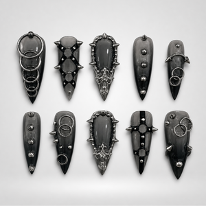 Steel Coven Gothic Press-On Nails - Aninail