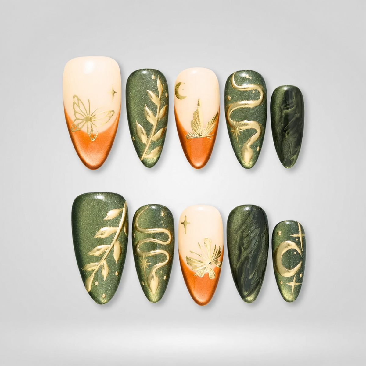 Autumn Muse Fall Press-On Nails - Aninail