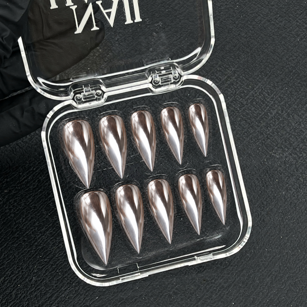 Liquid Metal Claw Press-On Nails - Aninail