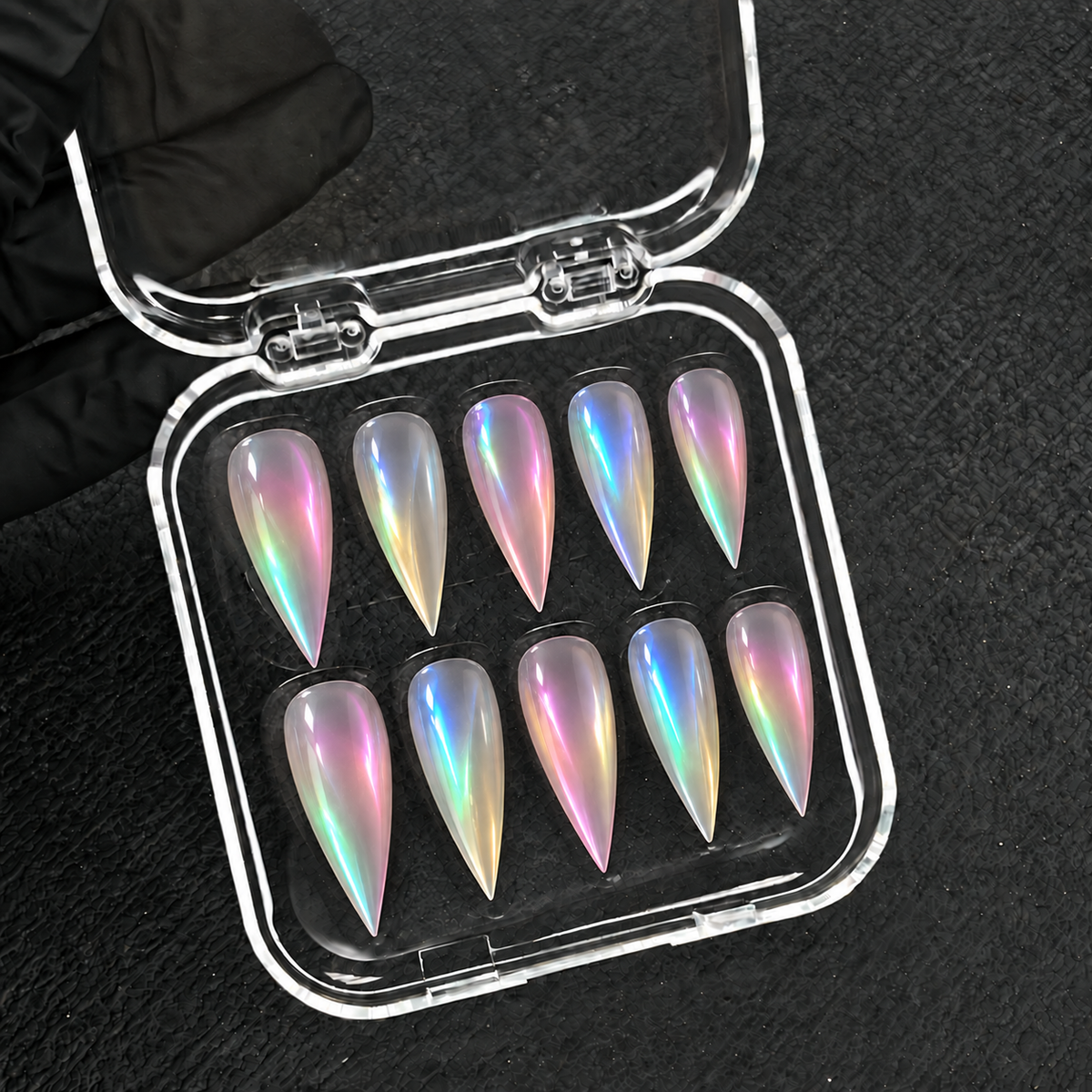 Prism Aura Claw Press-On Nails - Aninail