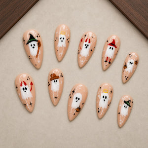 Costume Party Boo Press-On Nails - Aninail