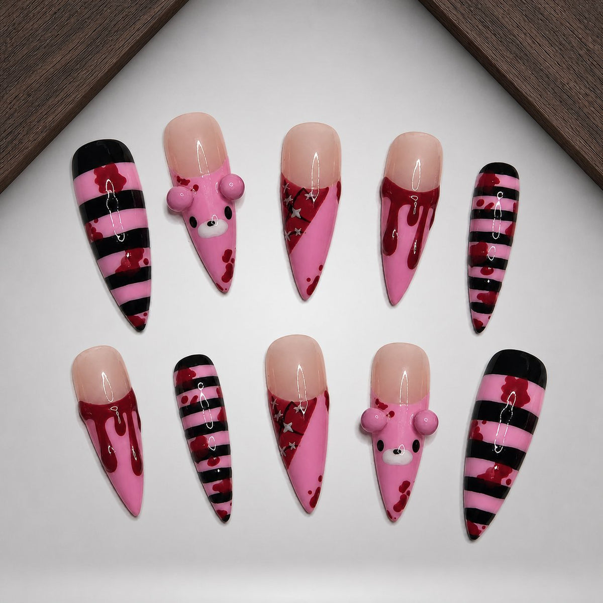 Bloody Baby Press-On Nails - Aninail