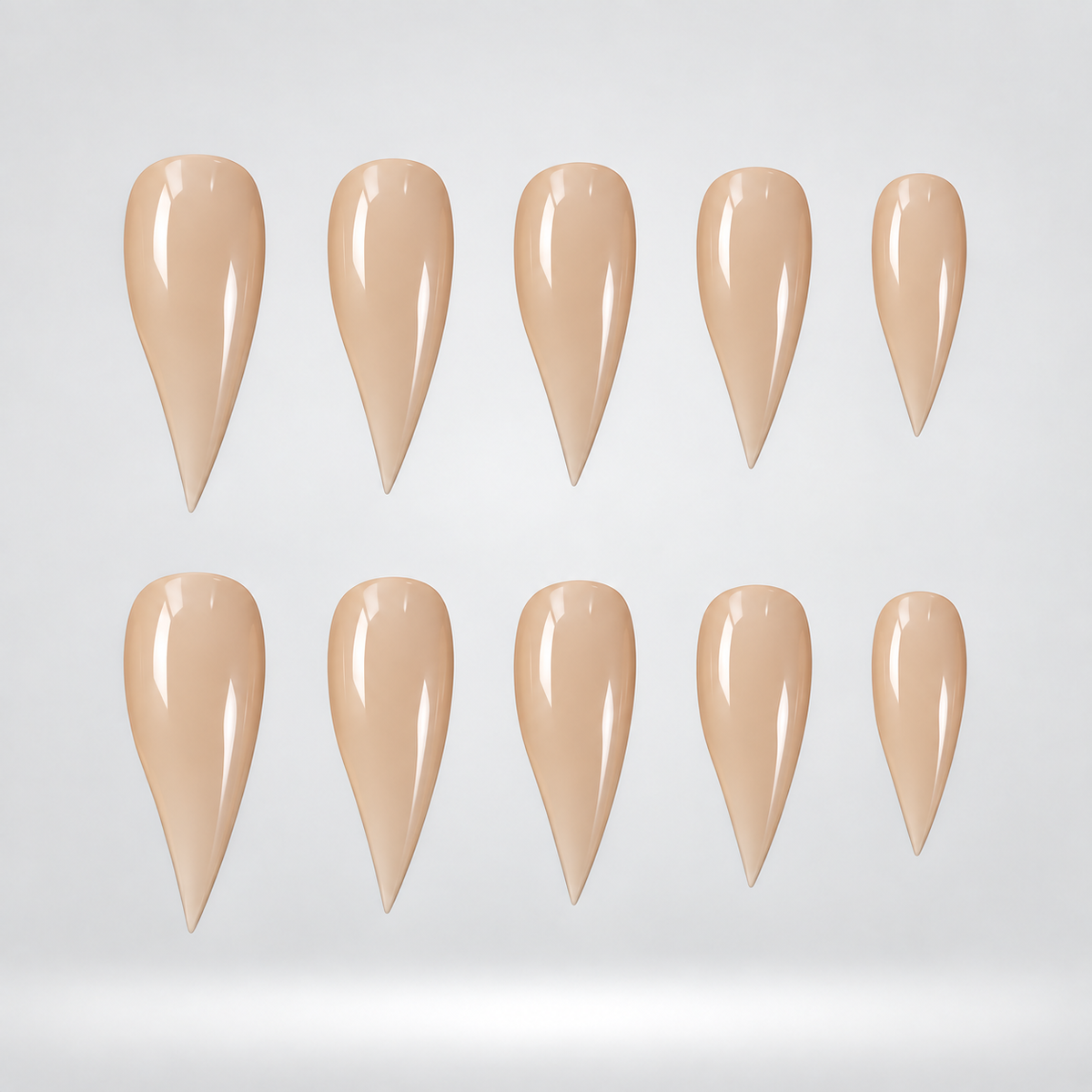 Nude Temptation Claw Press-On Nails - Aninail