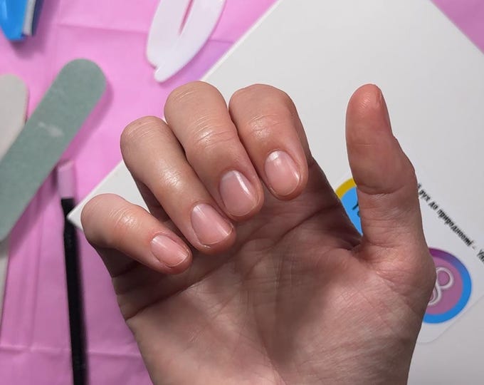 Natural Nail Care Set with Buffing Paste & Mineral Powder for a Glossy Finish – Japanese Manicure