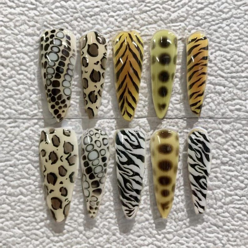 Timeless Marble Beauty Press On Nails
