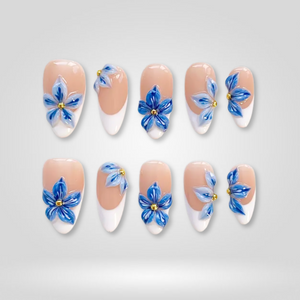 Floral Fantasy Press-On Nails - Aninail