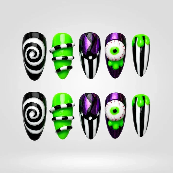 Spooky Halloween 3D Collection â€“ Halloween Press-On Nails - Aninail